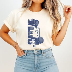 Sebastian Wilkins Duke Men’s Basketball Vintage T-Shirt