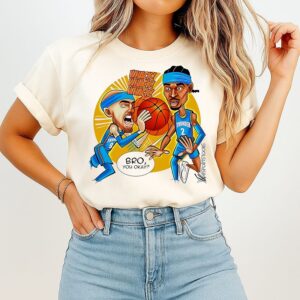Shai Gilgeous-Alexander And Alex Caruso Oklahoma City Thunder Whack Whack T-Shirt