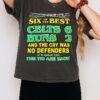 Six The Best Celts Huns 6-2 And The Cry Was No Defenders 27th August 2000 T-Shirt