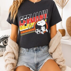 Snoopy And Woodstock X Germany Soccer World Cup 2026 T-Shirt