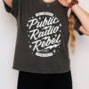 Soft Hearts Npr Public Radio Rebel Hard Facts T-Shirt