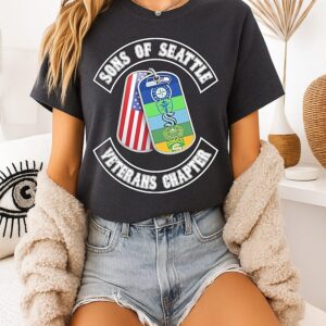 Sons Of City Seattle Sports Veterans Chapter Dog Tag 2026 T-Shirt