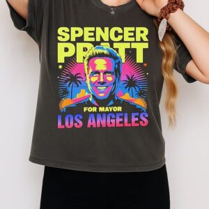 Spencer Pratt For Los Angeles Mayor Retro Vibe T-Shirt
