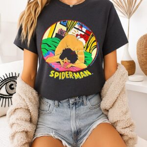 Spider-Man Photoshopped Graphic T-Shirt