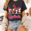 St. Louis Cardinals Baseball X Peanuts Snoopy And Friends Abbey Road T-Shirt