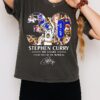 Stephen Curry 30 44p 10r The Legend Thank You For The Memories T-Shirt