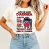 Stitch Life Is Like Diarrhea No Matter How Hard You Try And Stop It T-Shirt