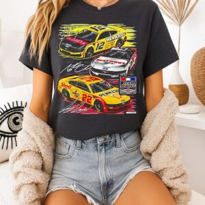 Team Penske Three-Car Team Signatures Graphic T-Shirt