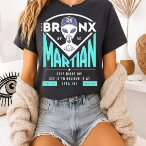The Bronx Martian Jasson Domínguez Step Right Up See It To Believe It At Area 161 T-Shirt