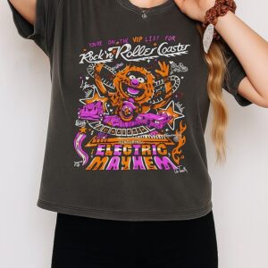 The Muppets Electric Mayhem Rock ‘n’ Roller Coaster Electric T-Shirt