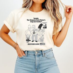 The Simpsons Meet Homer’s Long-Lost Brother New Episode T-Shirt