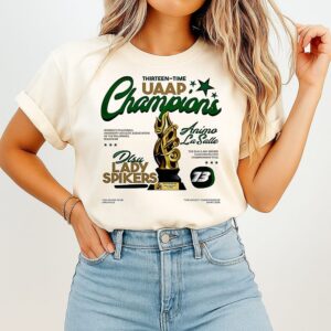 Thirteen-Time Uaap Champions Animo La Salle Dlsu Lady Spikers T-Shirt
