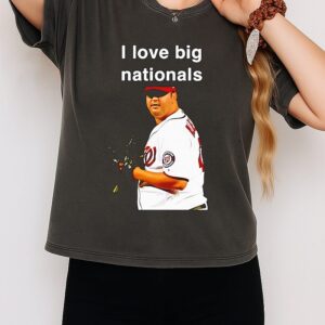 Todd Coffey Washington Nationals I Love Big Nationals T-Shirt