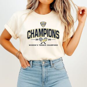 Toledo Rockets 2026 Mac Women’s Tennis Champions T-Shirt