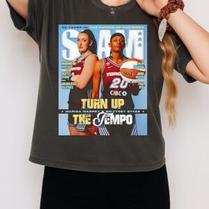 Turn Up Marina Mabrey And Brittney Sykes Toronto Tempo 30 Years T-Shirt