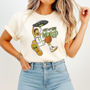 Wemby Bart Simpson Alien Out Of This World T-Shirt