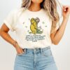 Winnie Pooh There’s Something Beautiful About Showing Up Even When It’s Tough Or Scary T-Shirt