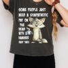 Wolf Coffee Some People Just Need A Sympathetic Pat On The Head With A Hammer Many Times T-Shirt
