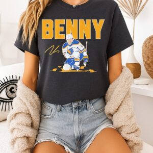 Zach Benson Benny Buffalo Sabres 2026 Stanley Cup Playoffs Signature T-Shirt