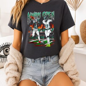 A.j. Brown Philadelphia Eagles Always Open T-Shirt