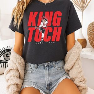 Alex Tuch King Tuch Washington Capitals Pose Star Signature T-Shirt