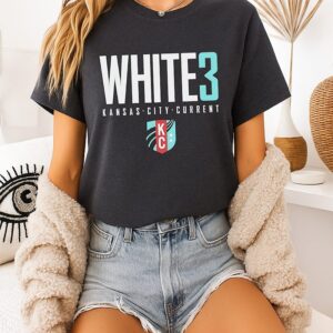 Amelia White 3 Nwsl Kansas City Current Name And Number T-Shirt