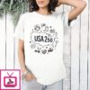 American 250 Map Vintage T-Shirt