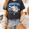 Argentina Messi And Team Asociacion Del Futbol Argentino T-Shirt