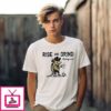 Armadillo Cowboy Rise And Grind Muthafucka Coffee T-Shirt