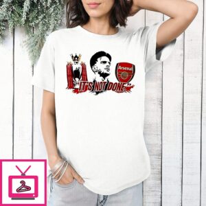 Arsenal Players Wearing Declan Rice It’s Not Done T-Shirt