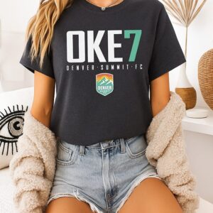 Ayo Oke 07 Denver Summit Fc Elite Name And Number T-Shirt
