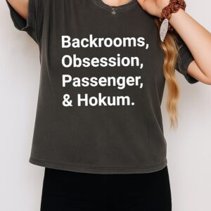 Backrooms Obsession Passenger And Hokum T-Shirt