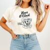Beer O’clock Cheers To Peace Cartoon Funny T-Shirt