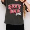 Best Dad Evah Home Team Baseball T-Shirt