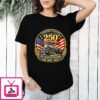 Big Boy 4014 USA 250 Anniversary Of Freedom Steam Locomotive Railroad Train T-Shirt