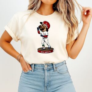 Bryce Harper Philadelphia Bobble Baseball Cartoon T-Shirt