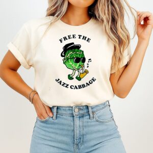 Cabbage Saxophone Free The Jazz Cabbage T-Shirt