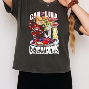 Carolina Hurricanes Beat Montreal Canadiens 2026 NHL Eastern Conference Champions Mascot T-Shirt