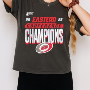 Carolina Hurricanes Won The 2026 NHL Eastern Conference Champions T-Shirt