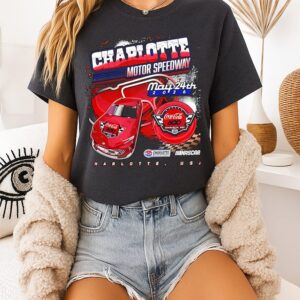 Charlotte Motor Speedway May 24th 2026 Coca Cola 600 Charlotte USA T-Shirt