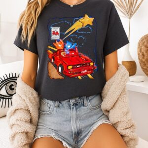 Christine Plymouth Fury 1958 Speed Limit Radar Enforced Star T-Shirt