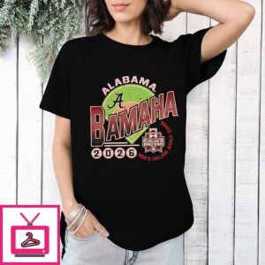 Crimson Alabama Crimson Tide 2026 NCAA Men’s Baseball College World Series T-Shirt