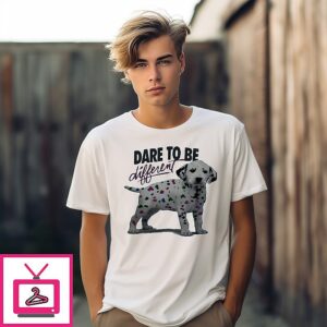 Dalmatian Dog Dare To Be Different T-Shirt
