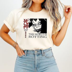 Death Note This World Is Rotting T-Shirt