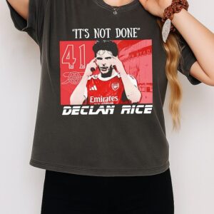 Declan Rice It’s Not Done Graphic T-Shirt