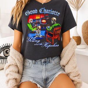 Family Skeleton Good Charlotte The Young And The Hopeless T-Shirt
