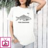 Fish Diagram For Anglers Vintage T-Shirt