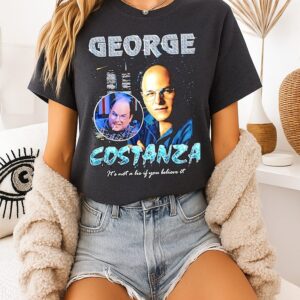 George Costanza Rap It’s Not A Lie If You Believe It 90s Bootleg T-Shirt
