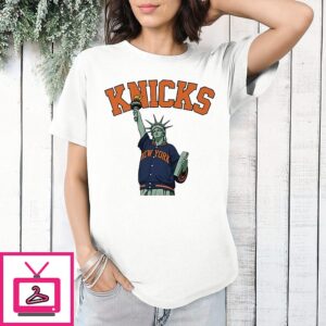 Go New York Go Statue Of Liberty NBA Finals 2026 T-Shirt