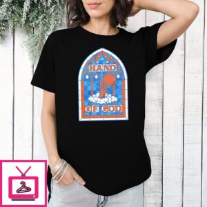 Hand Of God Og Anunoby New York Knicks NBA Finals T-Shirt